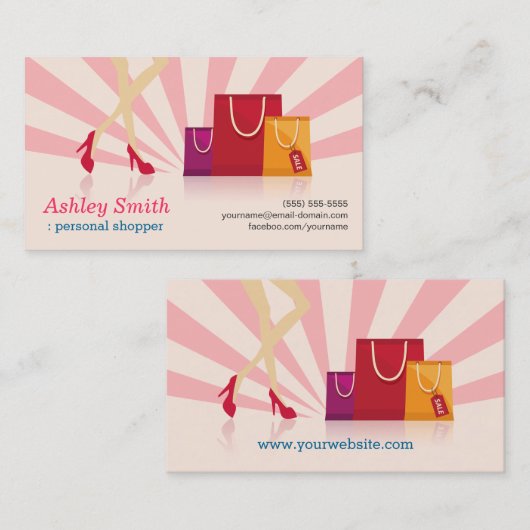 Privatkunden Visitenkarte (Vorne/Hinten)