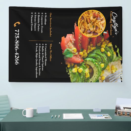 Privatkundenbanner für Catering Banner (Messe)