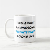 Privatpilot, phantastisch kaffeetasse (Links)