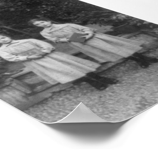 Privatschule in Istanbul Türkei Poster (Ecke)