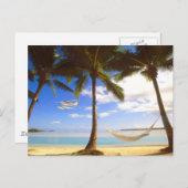 Privatstrand Postkarte (Vorne/Hinten)