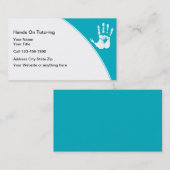 Privatunterricht-Visitenkarten Visitenkarte (Vorne/Hinten)