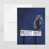 Privet Drive Postkarte (Vorne/Hinten)