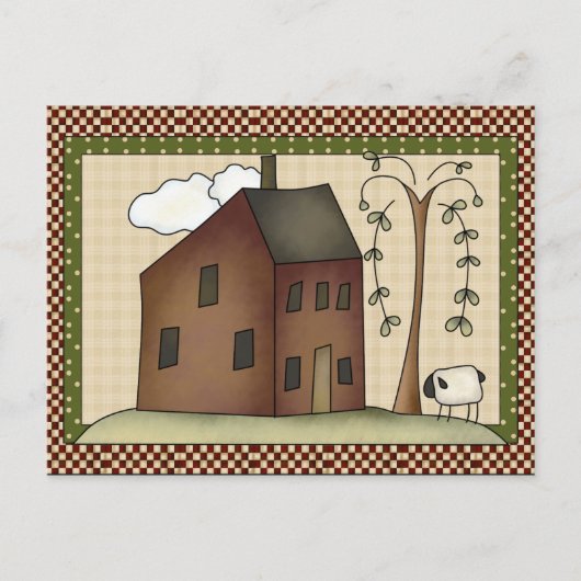 Privileg Haus jeder Art Postkarte (Vorderseite)