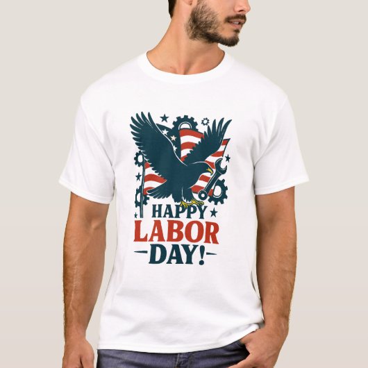 Prix am Patriotischen Arbeitstag T-Shirt (Vorderseite)