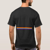 Prix Flag Regenbogen-Shirt T-Shirt (Rückseite)