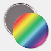 Prix lgbtq lgbt Regenbogenfarben Mustermagnet Magnet (Vorderseite/Rückseite)