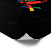 Prix Monat Invalidität Flag _2 Poster (Ecke)