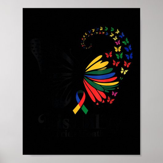 Prix Monat Invalidität Flag _2 Poster (Vorne)