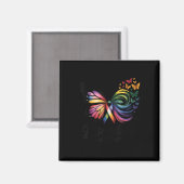 Prix Monat Invalidität Flag _4 Magnet (Vorderseite/Rückseite)