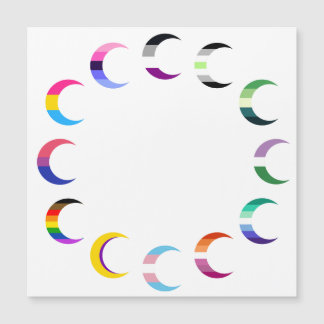 Prix Time Crescent Moon Design Magnetkarte