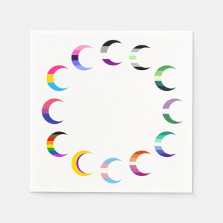 Prix Time Crescent Moon Design Serviette
