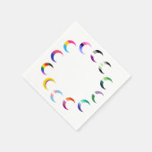 Prix Time Crescent Moon Design Serviette (Ecke)