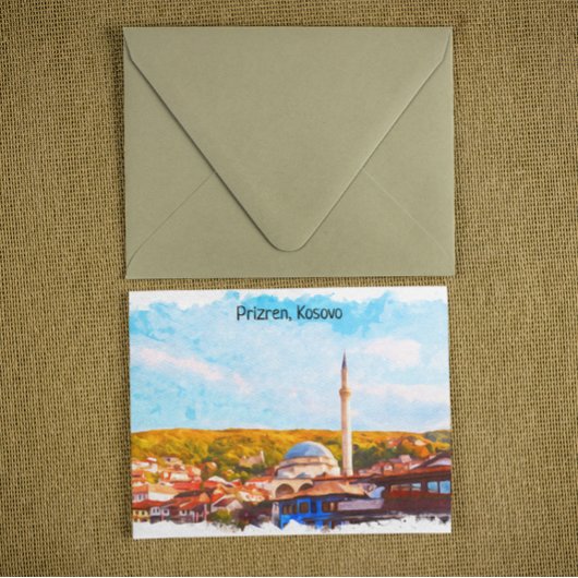Prizren Kosovo sinan pasha mosque Postkarte