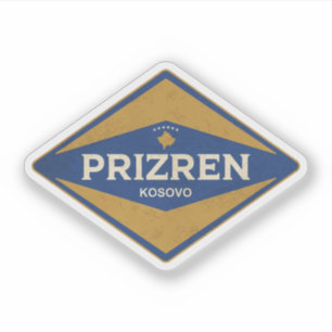 Prizren Kosovo Vintag Aufkleber