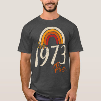 Pro 1973 Roe Pro Choice 1973 Frauenrechte Feminis T-Shirt