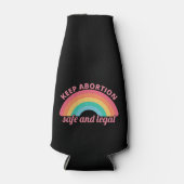 Pro Abortion - Behalt Abtreibung auf sichere und l Flaschenkühler (Vorderseite)