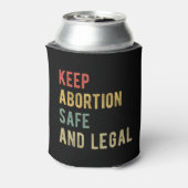 Pro Abortion - Behalt der Abtreibung sicher und le Dosenkühler (Kanne Rückseite)