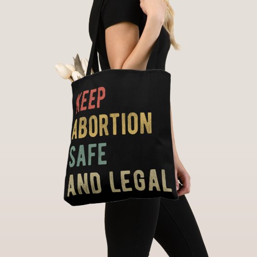 Pro Abortion - Behalt der Abtreibung sicher und le Tasche (Von Nahem)