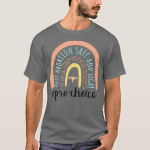 Pro Abortion Behalte Abtreibung sicher und legal V T-Shirt