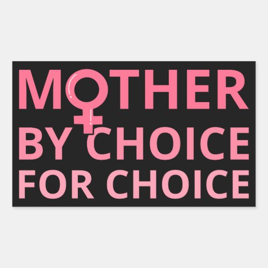 Pro Abortion - Mutter nach Wahl II Rechteckiger Aufkleber (Vorderseite)