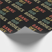 Pro Abortion - Verbote unserer Organe I Geschenkpapier (Ecke)