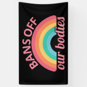 Pro Abortion - Verbote unserer Organe II Banner (Vertikal)