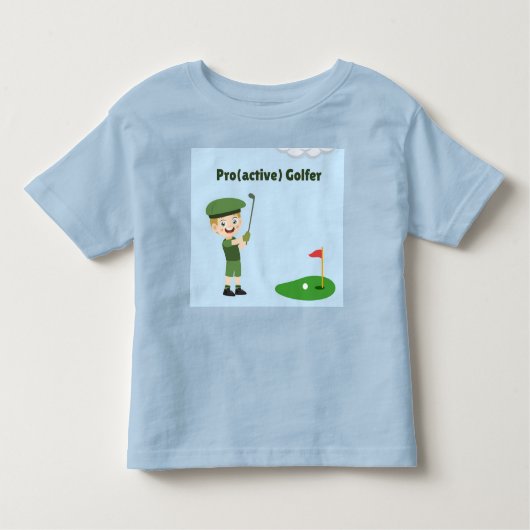 Pro(active) Golfer Kleinkind T-shirt (Vorderseite)