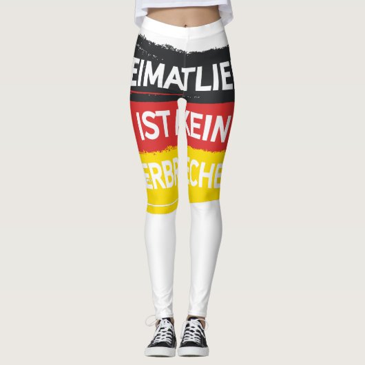 Pro AFD Deutschland | Spruch Alternative T - Shirt Leggings (Vorderseite)