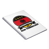 Pro AFD Deutschland | Spruch Alternative T - Shirt Notizblock (Rechte Seite)