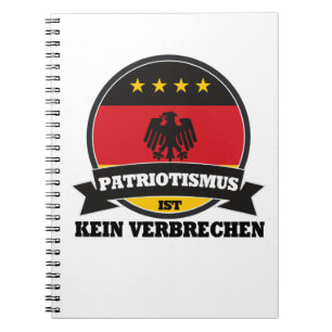 Pro AFD Deutschland   Spruch Alternative T - Shirt Notizblock