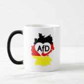 Pro AFD Deutschland | Spruch Alternative T - Shirt Verwandlungstasse (Links)