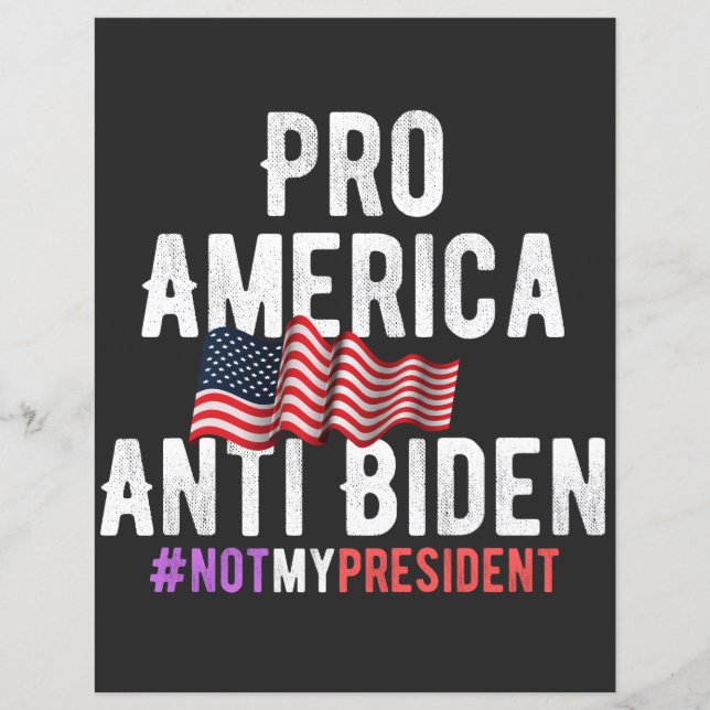 PRO AMERICA ANTI BIDEN (Vorderseite)