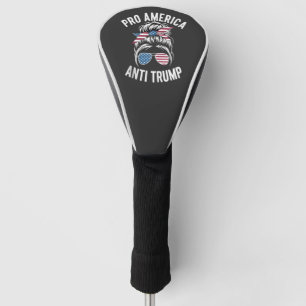 Pro-America Anti-Trump American USA Flag Resist Golf Headcover