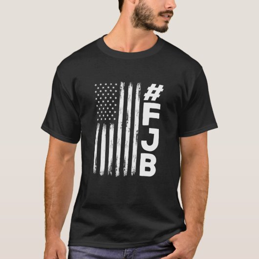 Pro America F Joe Biden Konservativen Antiliberal T-Shirt (Vorderseite)