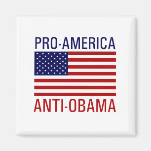 PRO-AMERICAN ANTI-OBAMA MAGNET