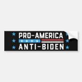Pro-Amerika Anti-Biden Autoaufkleber (Vorne)