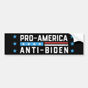 Pro-Amerika Anti-Biden Autoaufkleber