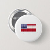 Pro-Amerika Anti-Trump - American Flag Resist Button (Vorne & Hinten)