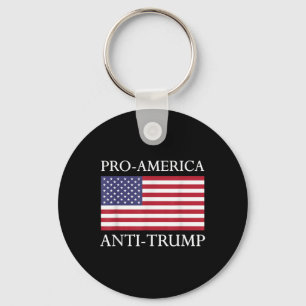 Pro-Amerika Anti-Trump - American Flag Resist Schlüsselanhänger