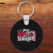 Pro-Amerika Anti-Trump - American Flag Resist Schlüsselanhänger (Vorderseite)