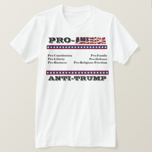 PRO-AMERIKA-ANTITRUMP-T - Shirt