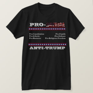 PRO-AMERIKA-ANTITRUMP-T - Shirt