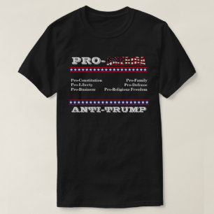 PRO-AMERIKA-ANTITRUMP-T - Shirt