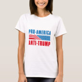 Pro-Amerika gegen Trump T-Shirt (Vorderseite)