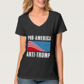 Pro-Amerika gegen Trump T-Shirt (Vorderseite)
