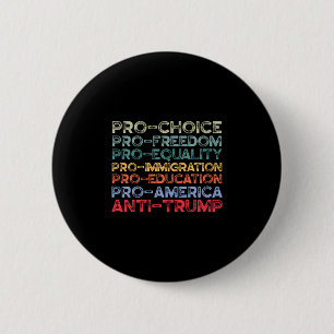 Pro-Amerika Pro-Freiheit Pro-Wahlfreiheit Pro-Glei Button