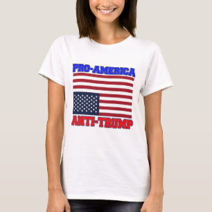 Pro-amerikanisch Anti-Trump T-Shirt