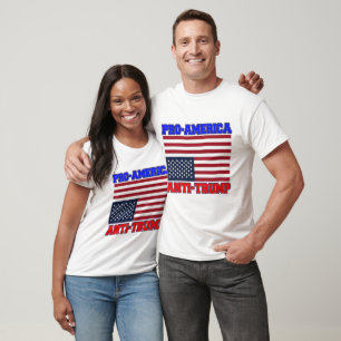 Pro-amerikanisch Anti-Trump T-Shirt