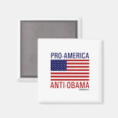 PRO-AMERIKANISCHE ANTIOBAMA MAGNET (Vorderseite/Rückseite)
